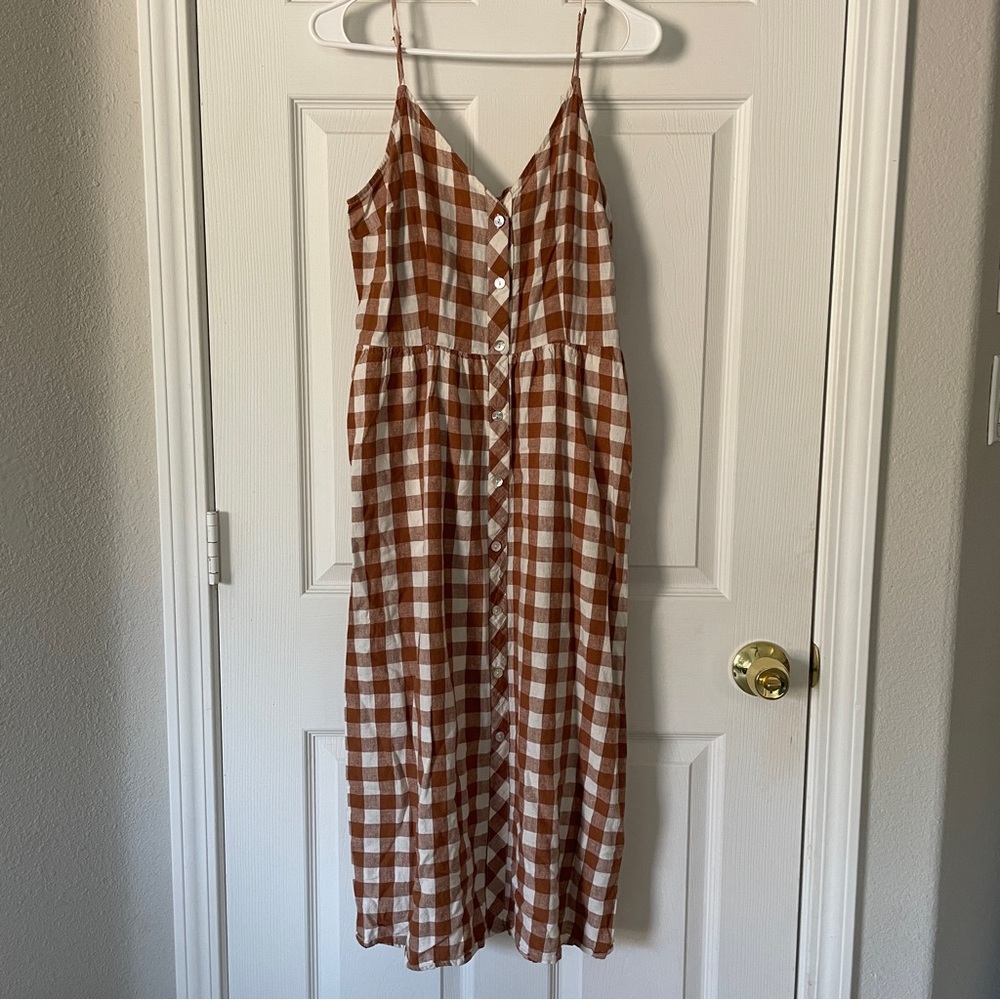 A New Day - Gingham tank dress - Size M